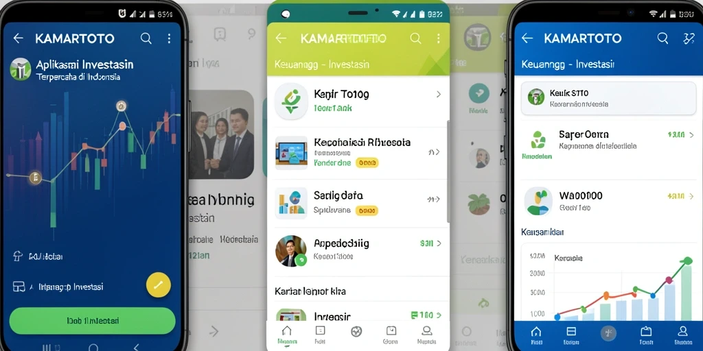 Tampilan antarmuka KAMARTOTO yang modern dan fungsional.