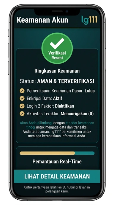 Tampilan kanal resmi lg111